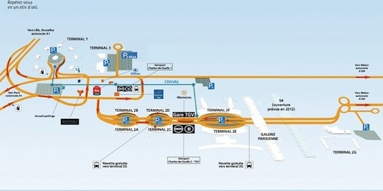 Airports in paris charles de gaulle