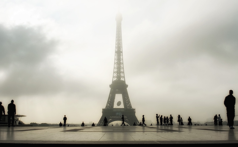 In the Morning Fog, from Trocadero, 2007