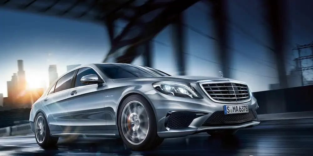 A luxury Mercedes is the type of car to expect to meet you for a Paris Airport Transfer