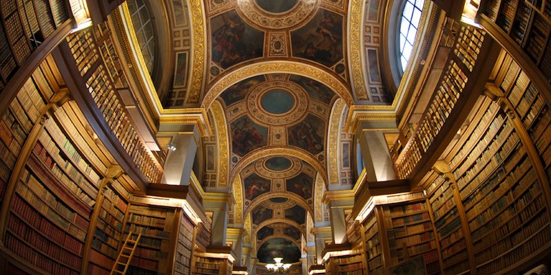 Library at Assemblée Nationale
