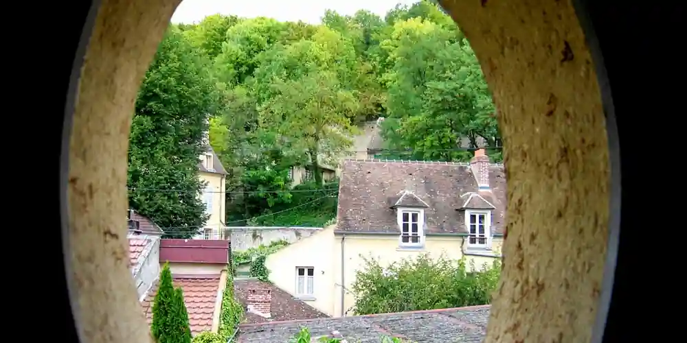 Auvers-sur-Oise: the view from van Gogh's last room