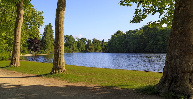 Lake at Bois de Vincennes