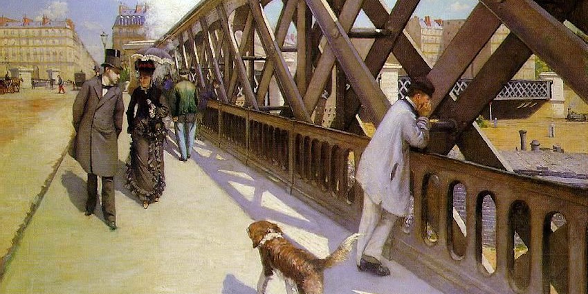 Le Pont de l'Europe, Gustave Caillebotte