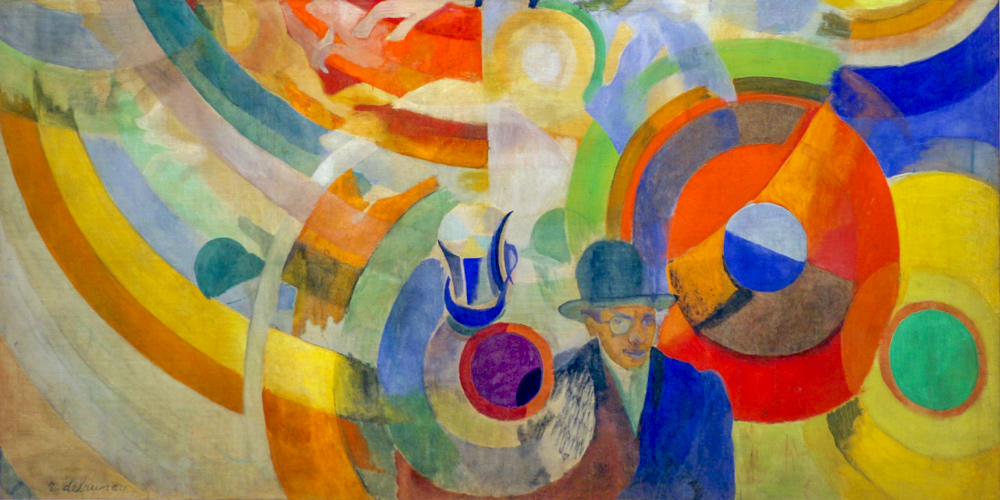 Manège de cochons (detail) by Robert Delaunay, photo Wikimedia