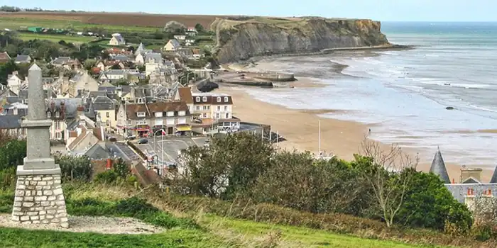 One of the Normandy D-Day beaches as it looks today