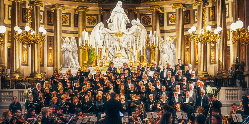 A classical music concert at Église de la Madeleine Paris