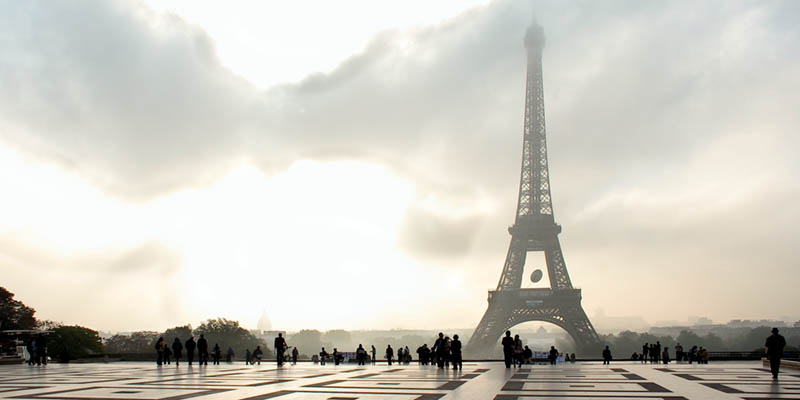 Place de la Trocadero, photo by Mark Craft