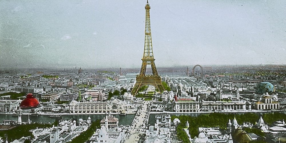 Eiffel Tower 1900