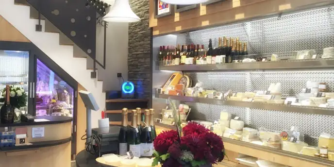 The cheese boutique at Salon du Fromage Hisada