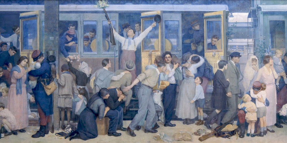 Mural at Gare de l'Est