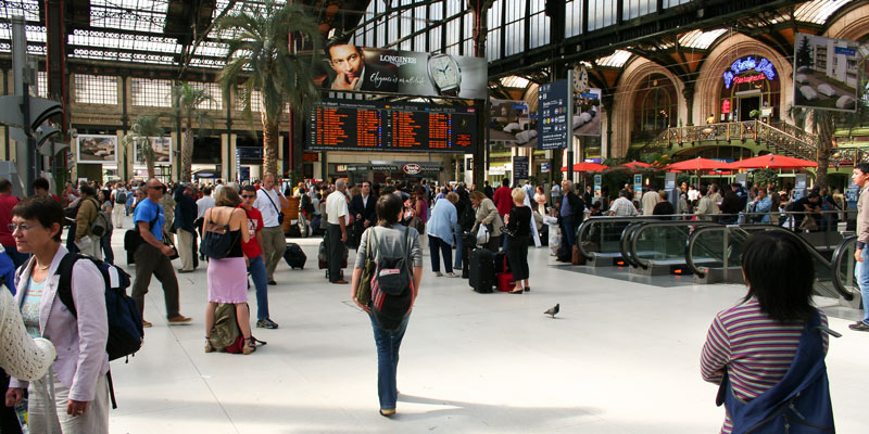 Gare de Lyon, photo by Mark Craft