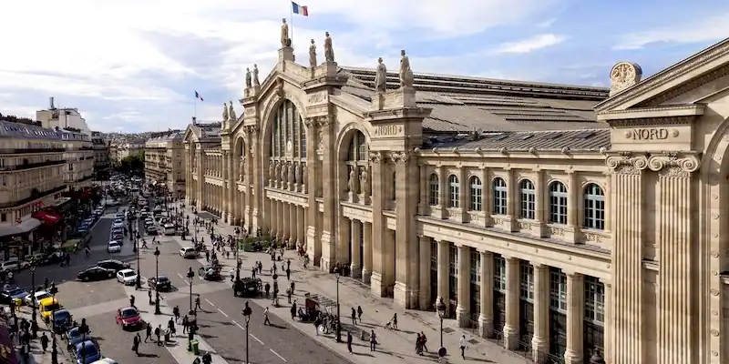 Gare du Nord, Europe's busiest railway station, in Paris