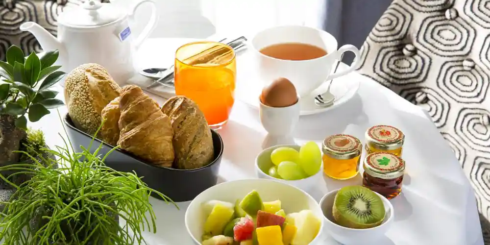 Among the amazing things about Hotel Monge is the breakfast that's included