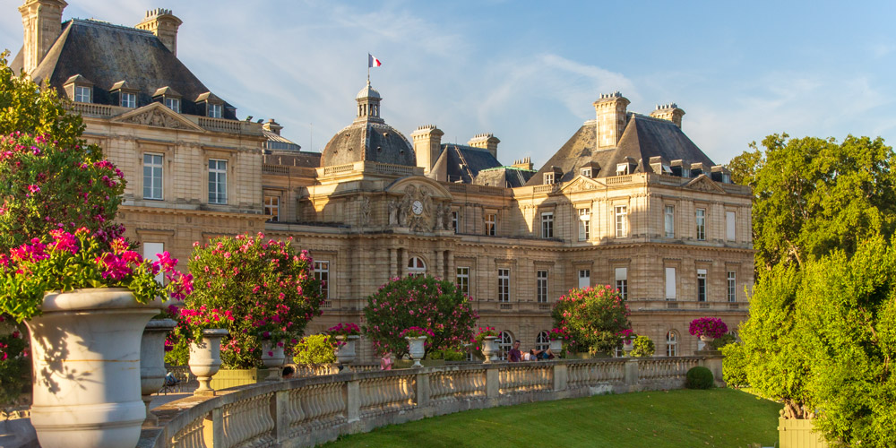 Senate Building, Jardin du Luxembourg, photo by Mark Craft