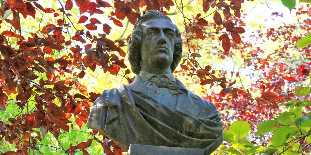Bust of Frederic Chopin by Georges Dubois
