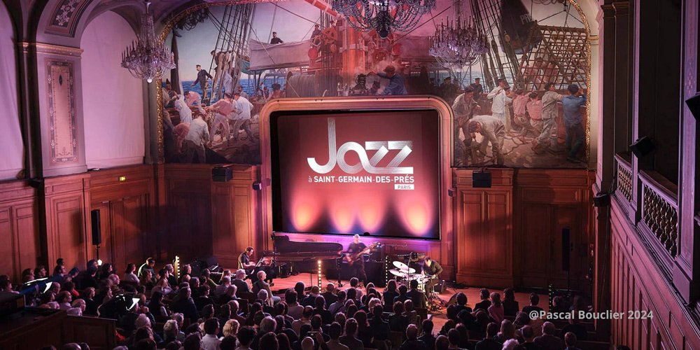 An historic venue for a concert during the Festival Jazz à Saint-Germain-des-Prés