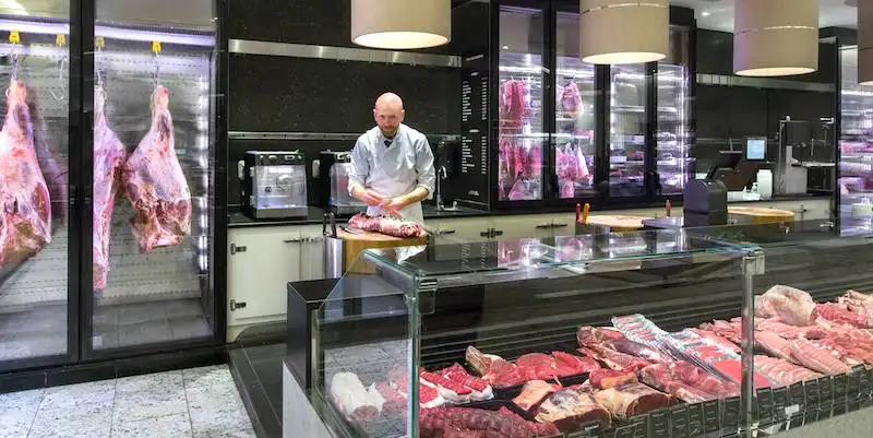 The boucherie at La Grande Epicerie de Paris