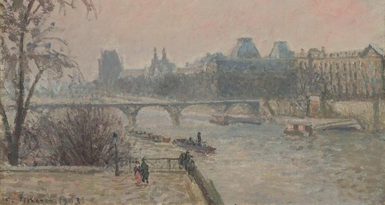 La Seine et le Louvre