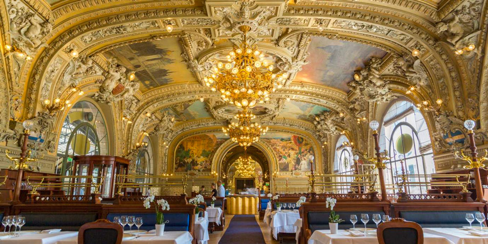 Le Train Bleu, Restaurant