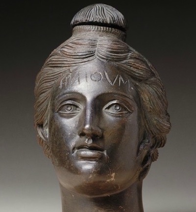 Vase in the Form of a Woman's Head