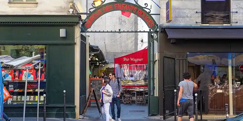 Marché des Enfants Rouges has welcomed shoppers and diners to the Marais for more than 400 years.