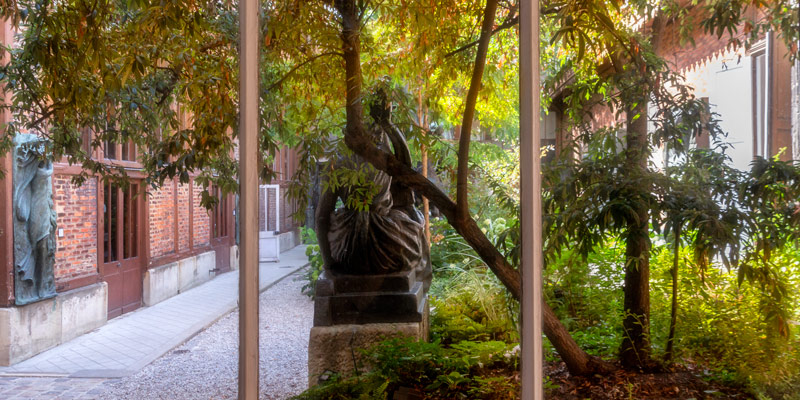 Musee Bourdelle, garden, photo by Mark Craft