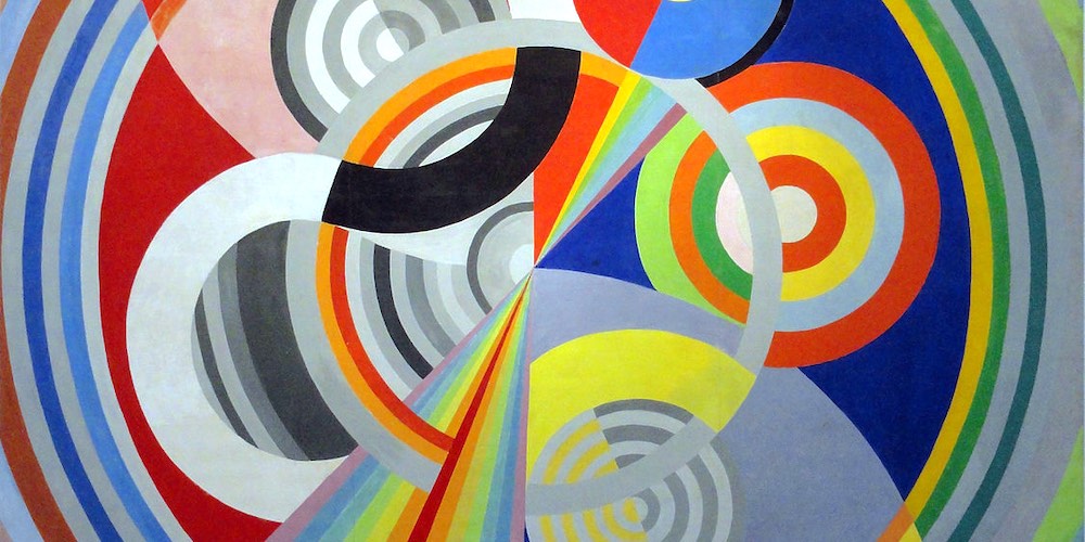 Detail, Rythme No. 1 by Robert Delaunay