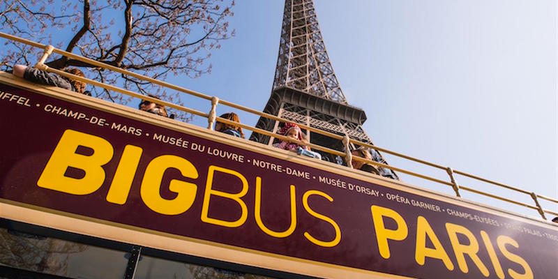 Open-Air Bus Pass + Skip-the-Lines Eiffel Tower
