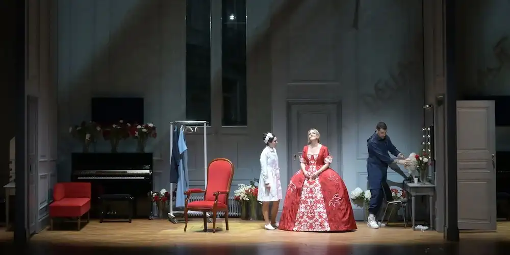 Marriage of Figaro opera at Bastille Opera House with full company