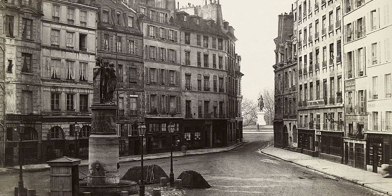 Place Dauphin in 1865, by Marville