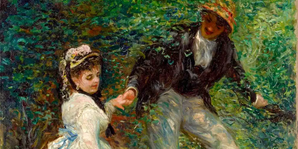 Renoir's La Promenade 1870