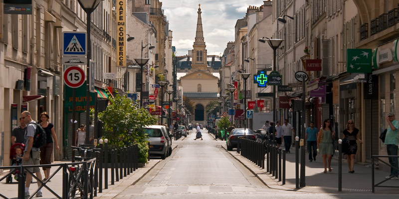 Rue du Commerce, photo by Mark Craft