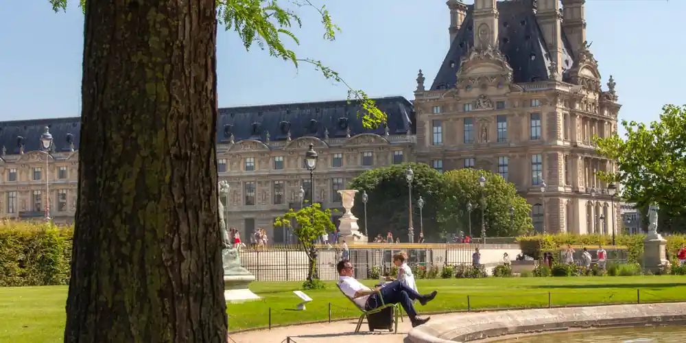 Spring in the Jardin de Tuileries