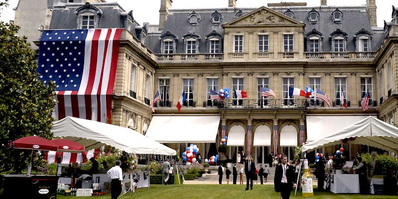 U s embassy paris