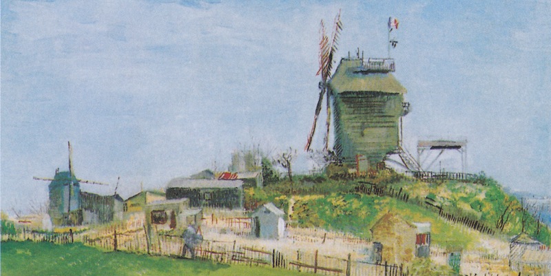 vincent van gogh le moulin de la galette