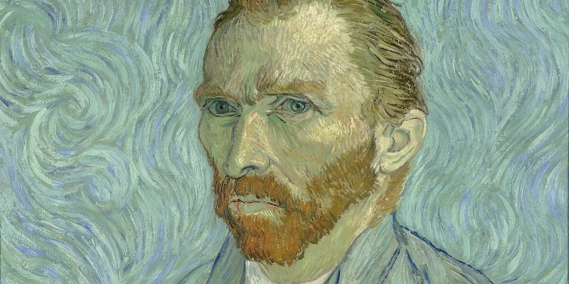 A self portrait of artist Vincent van Gogh