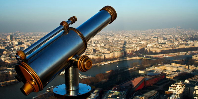 View from the Eiffel Tower, photo by Mark Craft