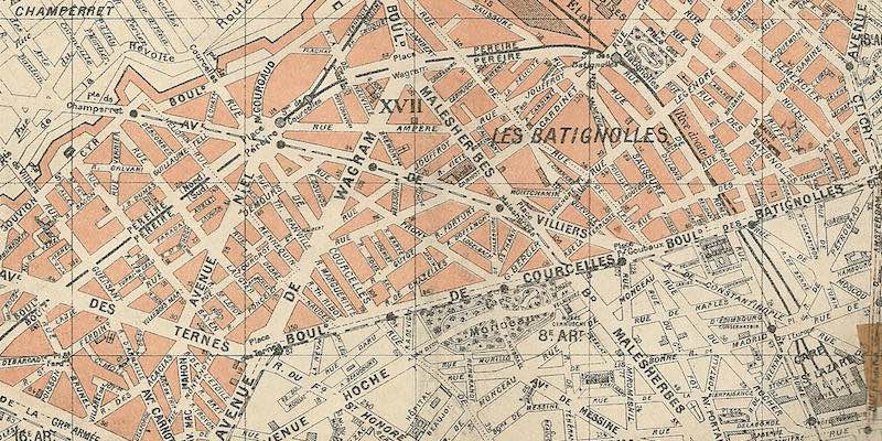 17th Arrondissement in 1905