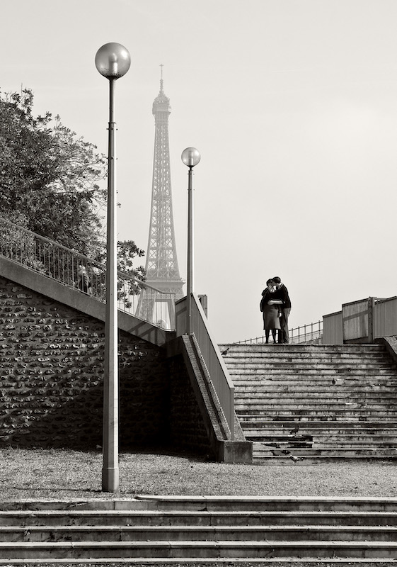 Eiffel Tower from Île aux Cygnes, 15th Arrondissement, 2007