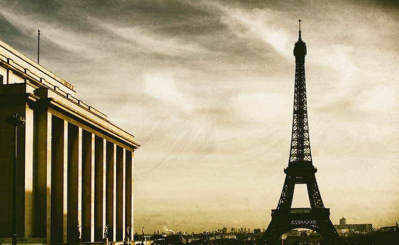 Eiffel Tower from Trocadero, 2007