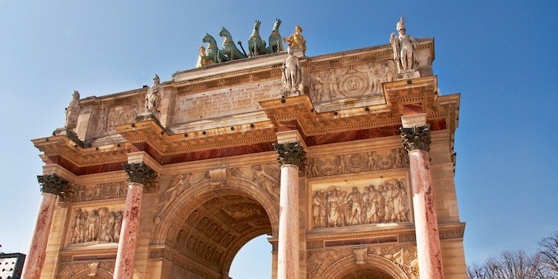 Arc de Triomphe du Carrousel, photo by Mark Craft