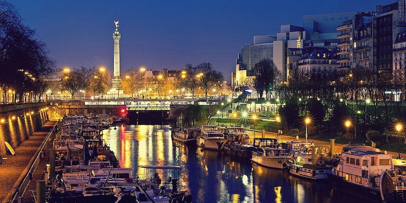 View of Place de la Bastille today, photo Ville de Paris