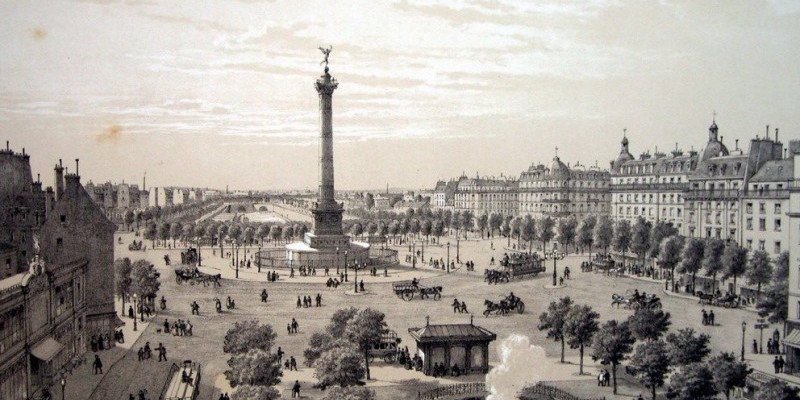 the Bastille in Paris