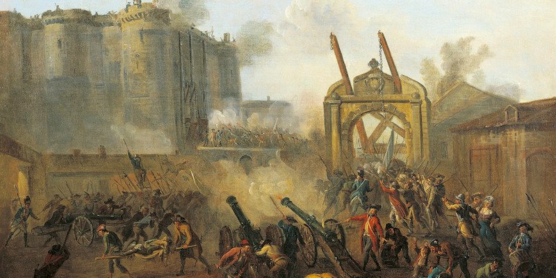 Storming of the Bastille prison