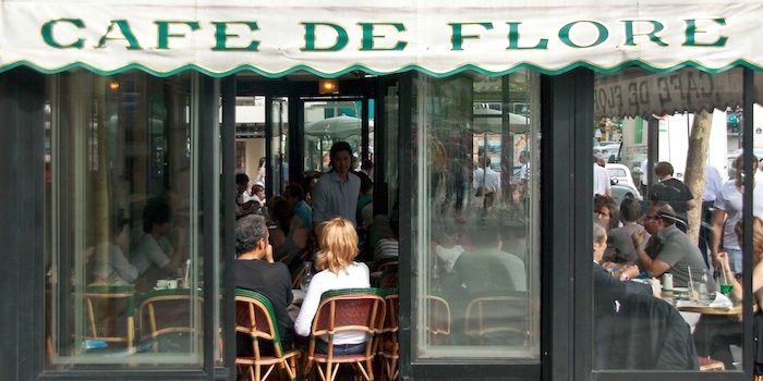Cafe de Flore, photo by Mark Craft