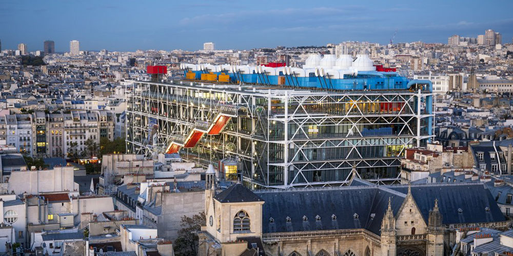 Visiting Centre Pompidou