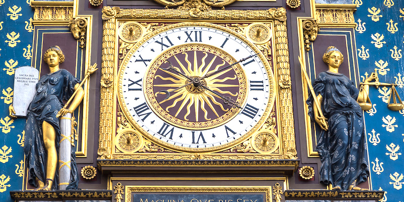 Tour de l'Horloge, La Conciergerie, detail