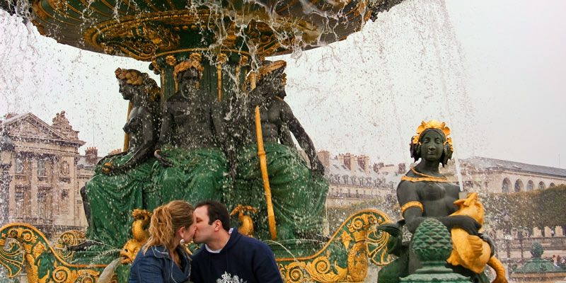 Fountain on Place de la Concorde