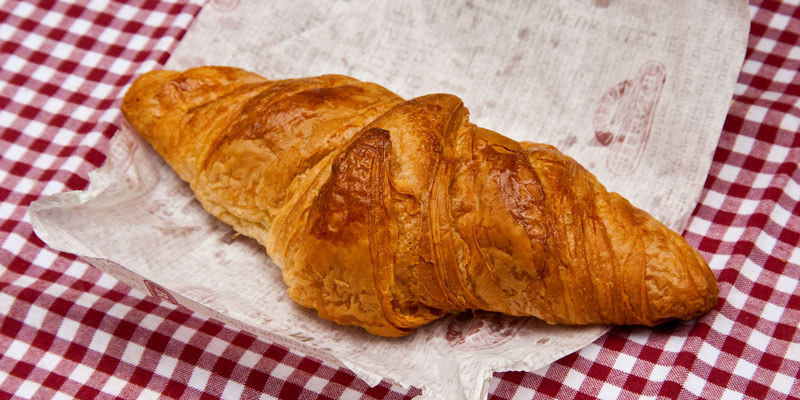 Buttery croissant