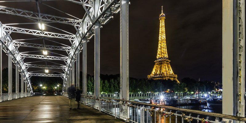 Eiffel Tower at Night